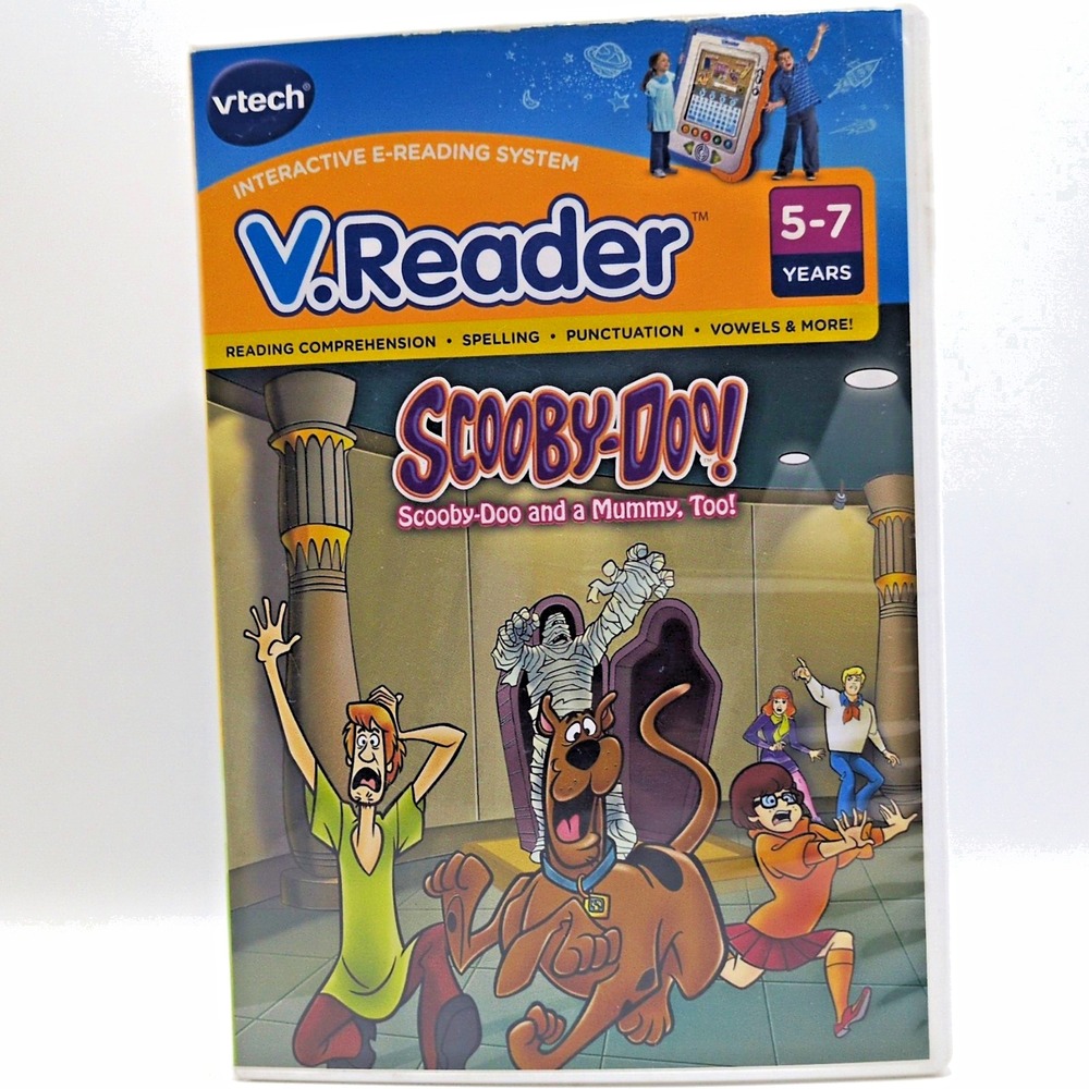 VTech V.Reader Reading/Phonics Scooby-Doo and a Mummy, Too! Cartridge 80-280400